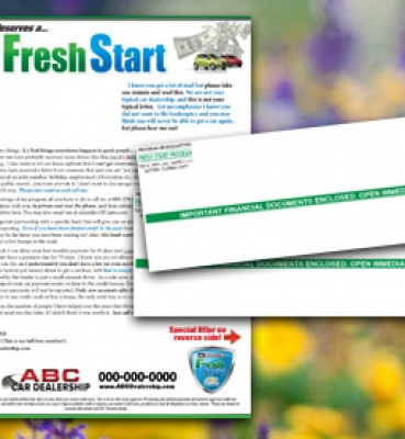 Fresh Start Bankruptcy Mailer